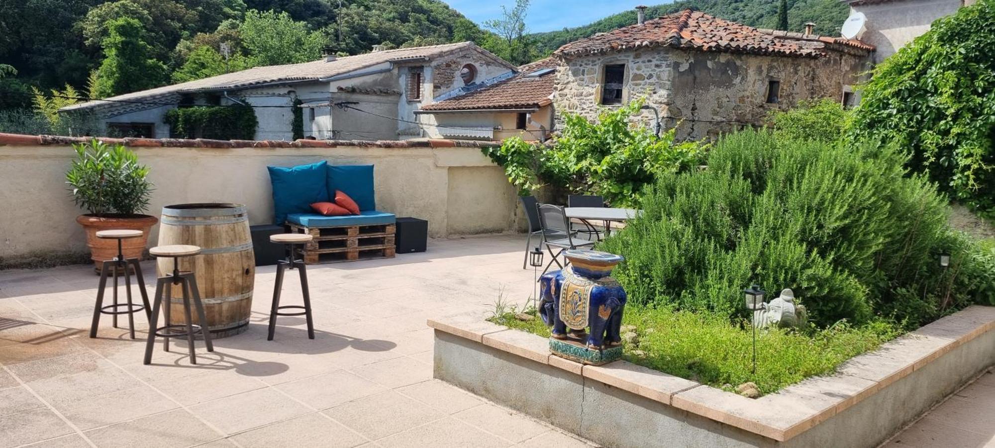 Chateau Meilhen Les Mages Bagian luar foto